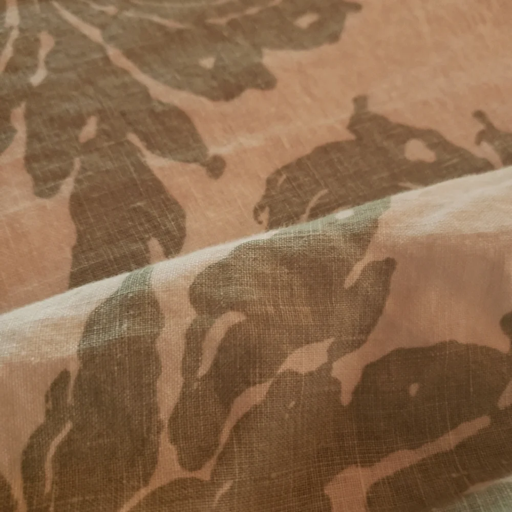 Pottery Barn Linen Duvet set - Queen Sage Green